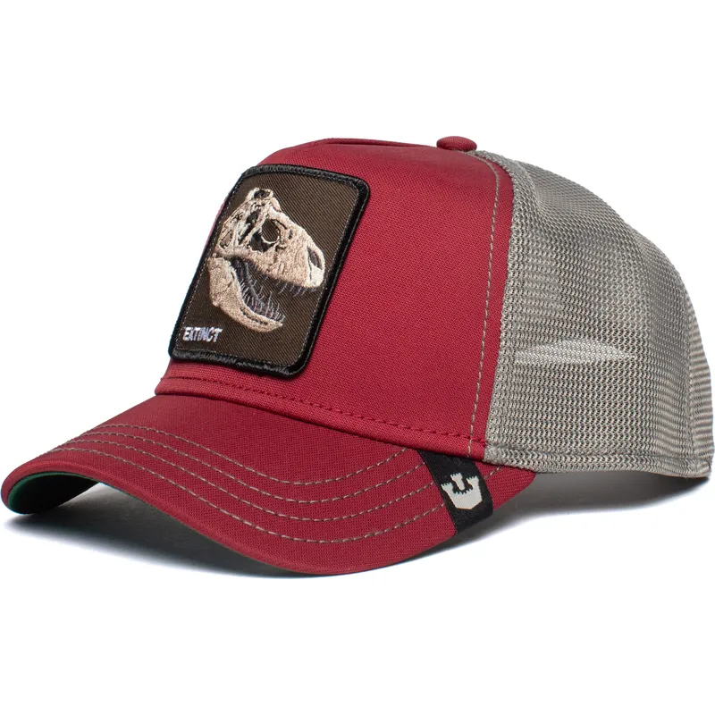 siltovka-zaoblena-cervena-snapback-extinct-the-farm-goorin-bros