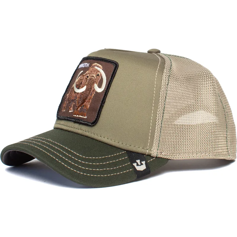 siltovka-zaoblena-zelena-snapback-wooly-mammoth-the-farm-goorin-bros