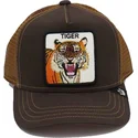 siltovka-zaoblena-hneda-snapback-pre-deti-little-tiger-the-farm-goorin-bros