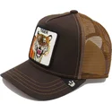 siltovka-zaoblena-hneda-snapback-pre-deti-little-tiger-the-farm-goorin-bros