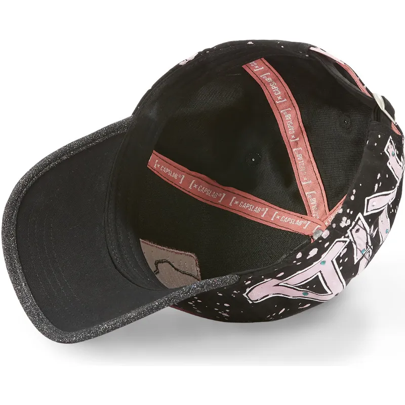 siltovka-zaoblena-cierna-nastavitelny-tag-kid-buu-dragon-ball-capslab