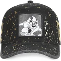 siltovka-zaoblena-cierna-nastavitelny-tasmansky-diabol-looney-tunes-capslab