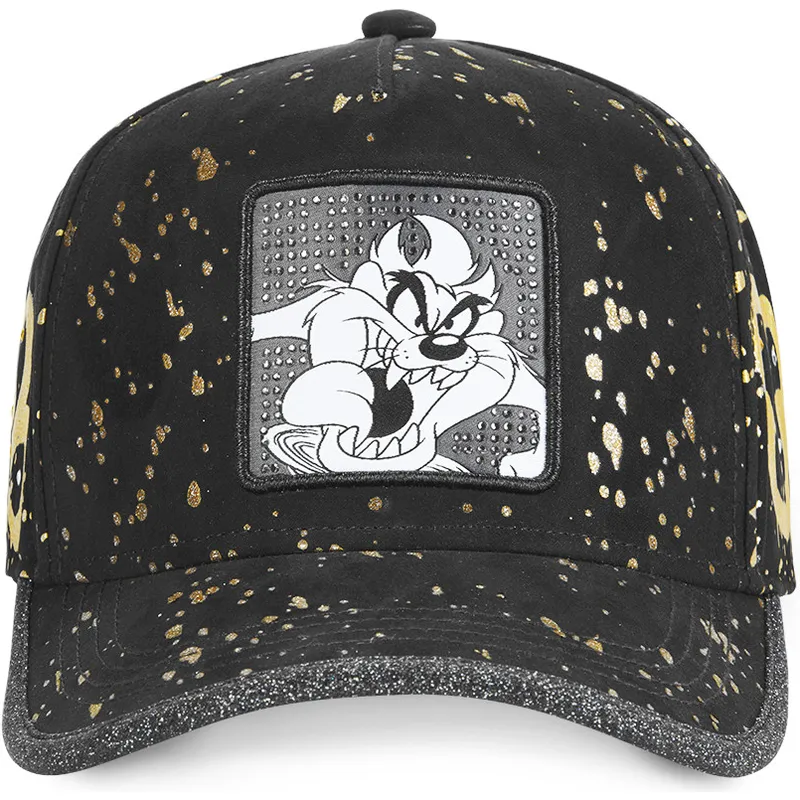 siltovka-zaoblena-cierna-nastavitelny-tasmansky-diabol-looney-tunes-capslab