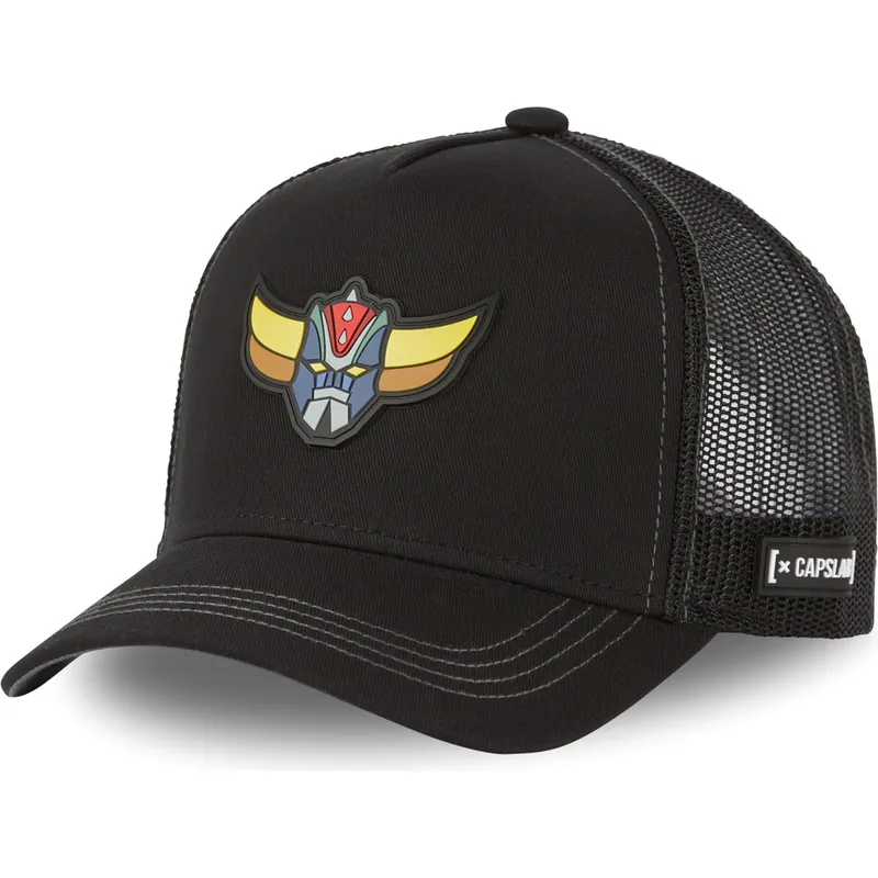 siltovka-zaoblena-cierna-snapback-kni1-ufo-grendizer-robot-grendizer-capslab