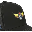 siltovka-zaoblena-cierna-snapback-kni1-ufo-grendizer-robot-grendizer-capslab