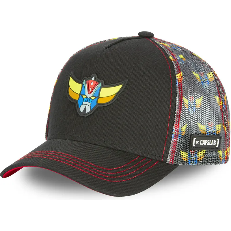 siltovka-zaoblena-cierna-snapback-msk2-ufo-grendizer-robot-grendizer-capslab
