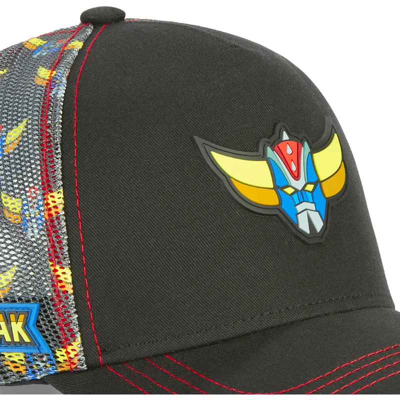 siltovka-zaoblena-cierna-snapback-msk2-ufo-grendizer-robot-grendizer-capslab