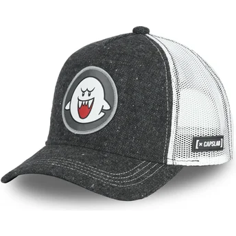siltovka-zaoblena-cierna-snapback-pow2-bros-boo-super-mario-bros-capslab