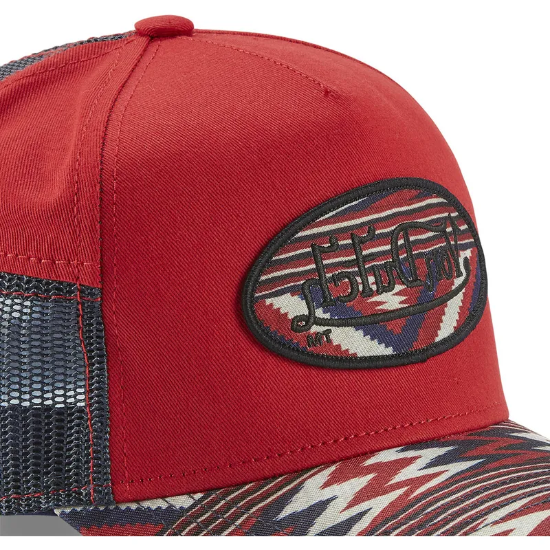 siltovka-zaoblena-cervena-snapback-atru-inc-von-dutch