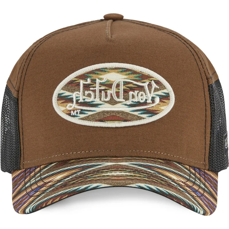 siltovka-zaoblena-hneda-snapback-atru-she-von-dutch