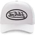 cap-zaoblena-white-snapback-von-dutch