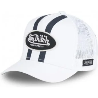 siltovka-zaoblena-biely-snapback-stri-w-von-dutch