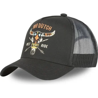 siltovka-zaoblena-cierna-snapback-west-ride-free-nr-von-dutch