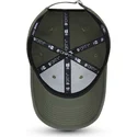 grune-verstellbare-kappe-mit-gebogenem-schirm-und-rotem-logo-9forty-league-essential-der-new-york-yankees-mlb-von-new-era