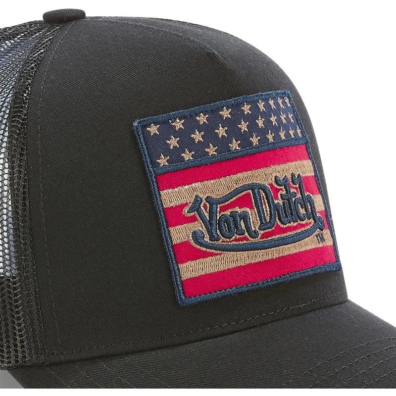 siltovka-zaoblena-cierna-snapback-flag-nr-von-dutch
