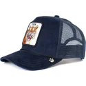 siltovka-zaoblena-tmavomodra-snapback-tiger-rage-the-farm-goorin-bros