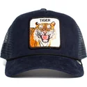 siltovka-zaoblena-tmavomodra-snapback-tiger-rage-the-farm-goorin-bros