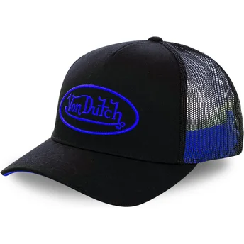 siltovka-zaoblena-cierna-snapback-neo-blu-von-dutch