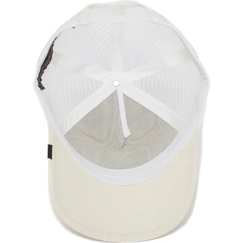 siltovka-zaoblena-biely-snapback-queen-bee-the-farm-goorin-bros
