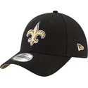 new-era-curved-brim-9forty-the-league-new-orleans-saints-nfl-black-adjustable-cap