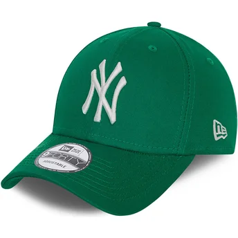 siltovka-zaoblena-zelena-nastavitelny-9forty-league-essential-new-york-yankees-mlb-new-era