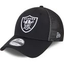 siltovka-zaoblena-cierna-nastavitelny-9forty-mesh-underlay-las-vegas-raiders-nfl-new-era