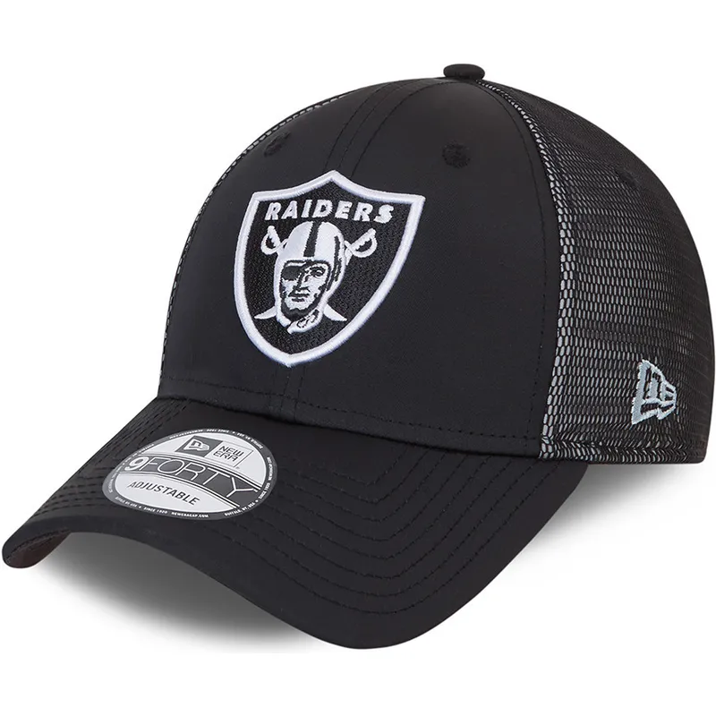 siltovka-zaoblena-cierna-nastavitelny-9forty-mesh-underlay-las-vegas-raiders-nfl-new-era