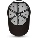 las-vegas-raiders-nfl-9forty-mesh-underlay-verstellbare-schwarze-kappe-mit-gebogenem-schirm-von-new-era
