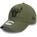 siltovka-zaoblena-zelena-nastavitelny-9forty-league-essential-chicago-bulls-nba-new-era
