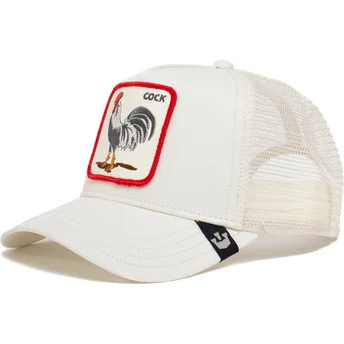 siltovka-zaoblena-biely-snapback-cock-rooster-the-farm-goorin-bros