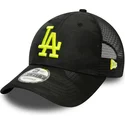 verstellbare-9forty-home-field-kappe-in-schwarzem-tarnmuster-mit-gelbem-logo-der-los-angeles-dodgers-mlb-von-new-era