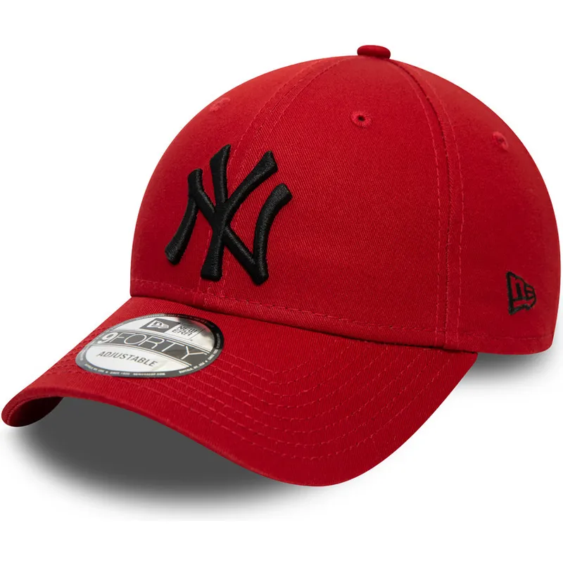 siltovka-zaoblena-cervena-nastavitelny-9forty-league-essential-new-york-yankees-mlb-new-era