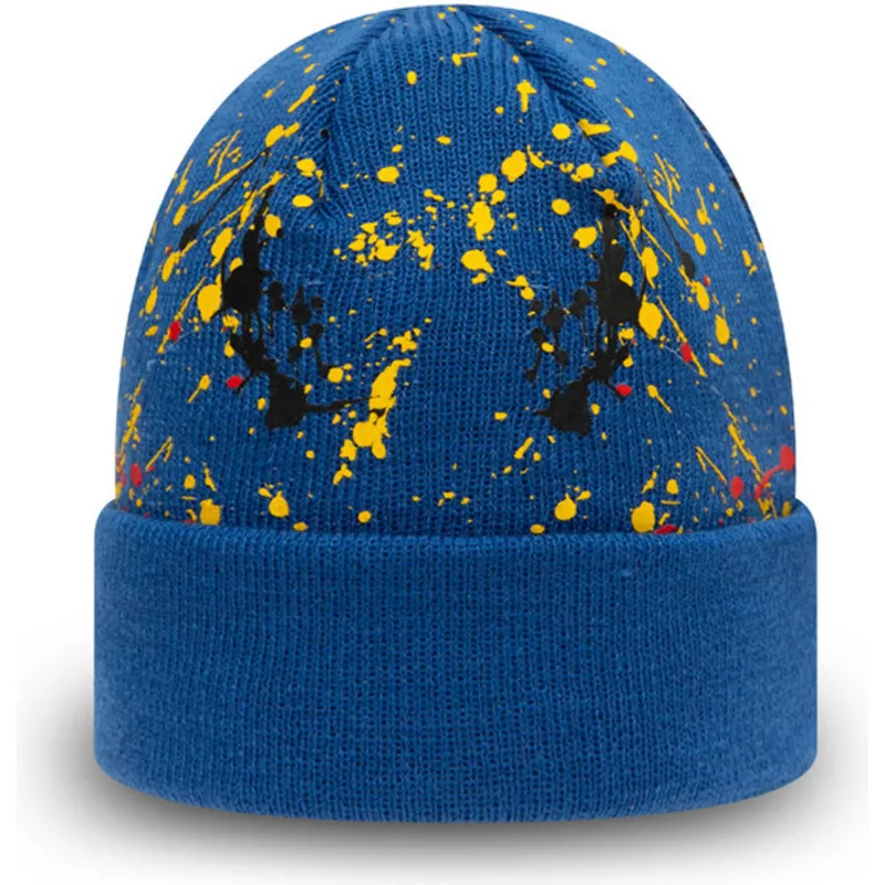 ciapky-modra-pre-deti-cuff-knit-paint-splat-superman-dc-comics-new-era