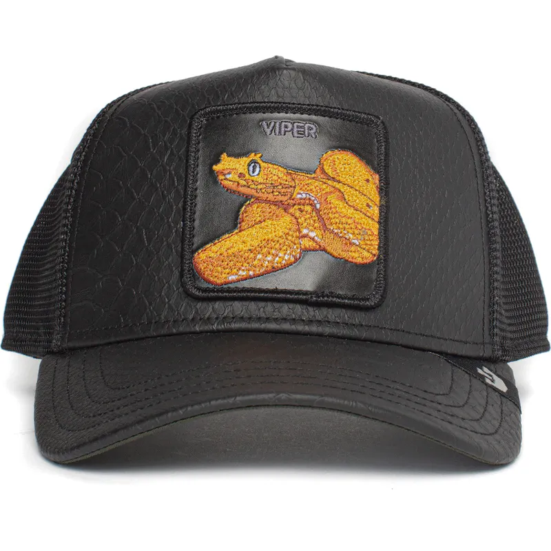 siltovka-zaoblena-cierna-snapback-night-viper-the-farm-goorin-bros