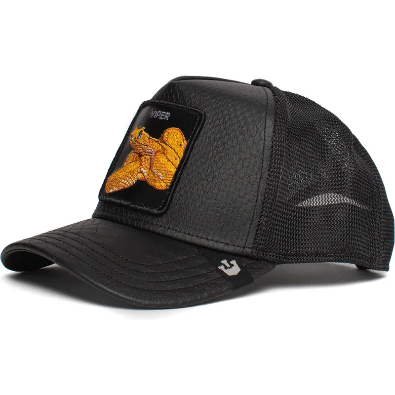 siltovka-zaoblena-cierna-snapback-night-viper-the-farm-goorin-bros