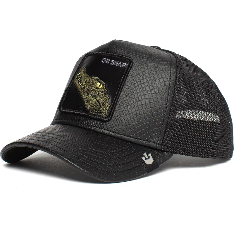 siltovka-zaoblena-cierna-snapback-oh-snap-leaping-lizards-the-farm-goorin-bros