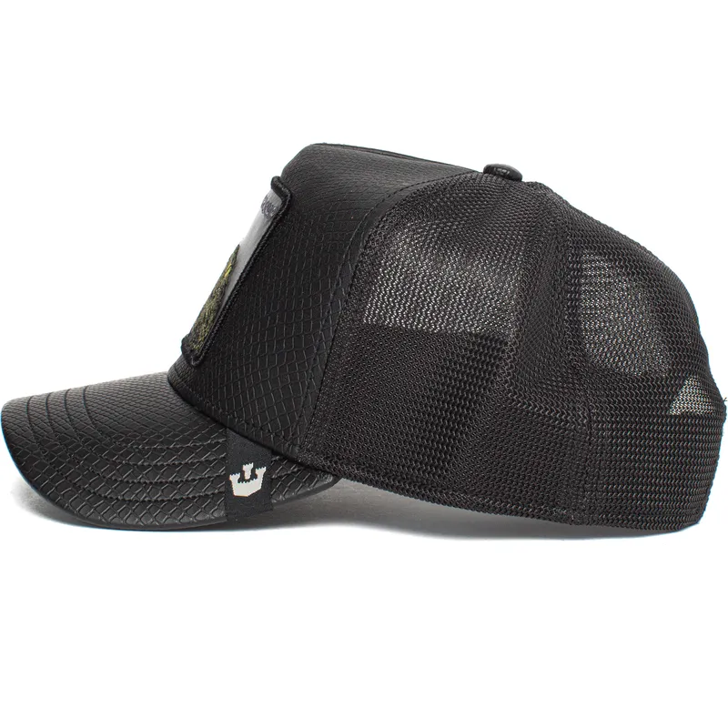 siltovka-zaoblena-cierna-snapback-oh-snap-leaping-lizards-the-farm-goorin-bros
