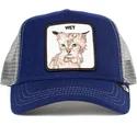 siltovka-zaoblena-modra-snapback-wet-clean-cat-the-farm-goorin-bros