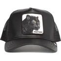 siltovka-zaoblena-cierna-snapback-panther-truth-will-prevail-the-farm-goorin-bros
