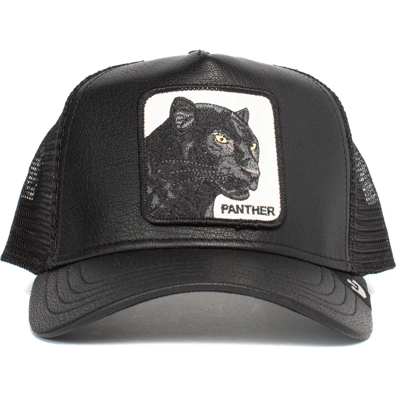 siltovka-zaoblena-cierna-snapback-panther-truth-will-prevail-the-farm-goorin-bros