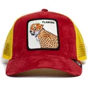 siltovka-zaoblena-cervena-snapback-flaming-hot-cheetah-the-farm-goorin-bros
