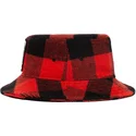 bucket-zaoblena-red-snapback-bucket-rojo-y-negro-bufalo-buffalo-i-m-a-little-hoarse-the-farm-the-farm-de-goorin-bros