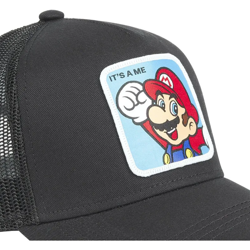 siltovka-zaoblena-cierna-snapback-cla2-bros-mario-super-mario-bros-capslab