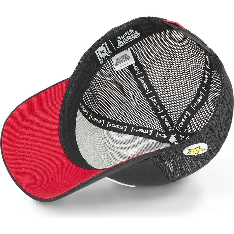 siltovka-zaoblena-cierna-snapback-cla2-bros-mario-super-mario-bros-capslab