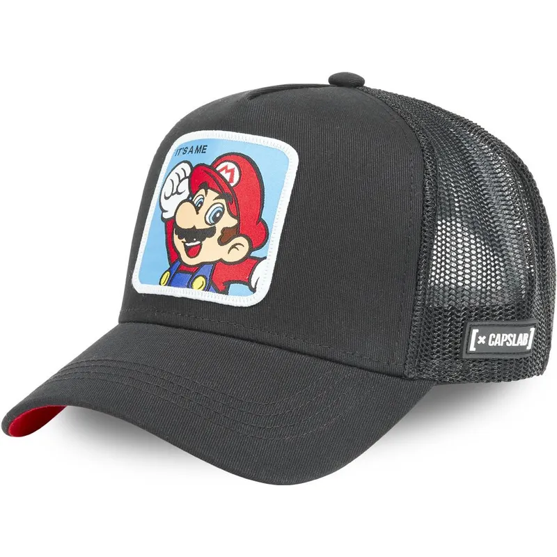 siltovka-zaoblena-cierna-snapback-cla2-bros-mario-super-mario-bros-capslab