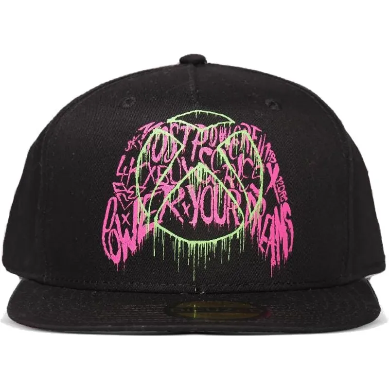 siltovka-rovna-cierna-snapback-core-microsoft-difuzed