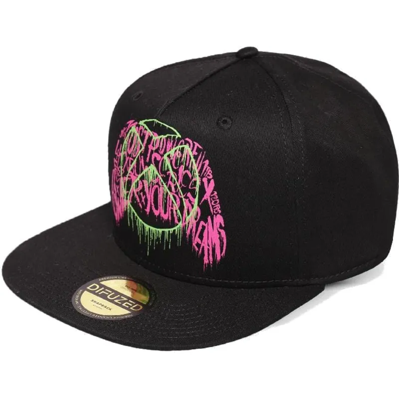 siltovka-rovna-cierna-snapback-core-microsoft-difuzed