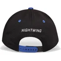 schwarze-snapback-cap-mit-gebogenem-schirm-nightwing-dc-comics-von-difuzed