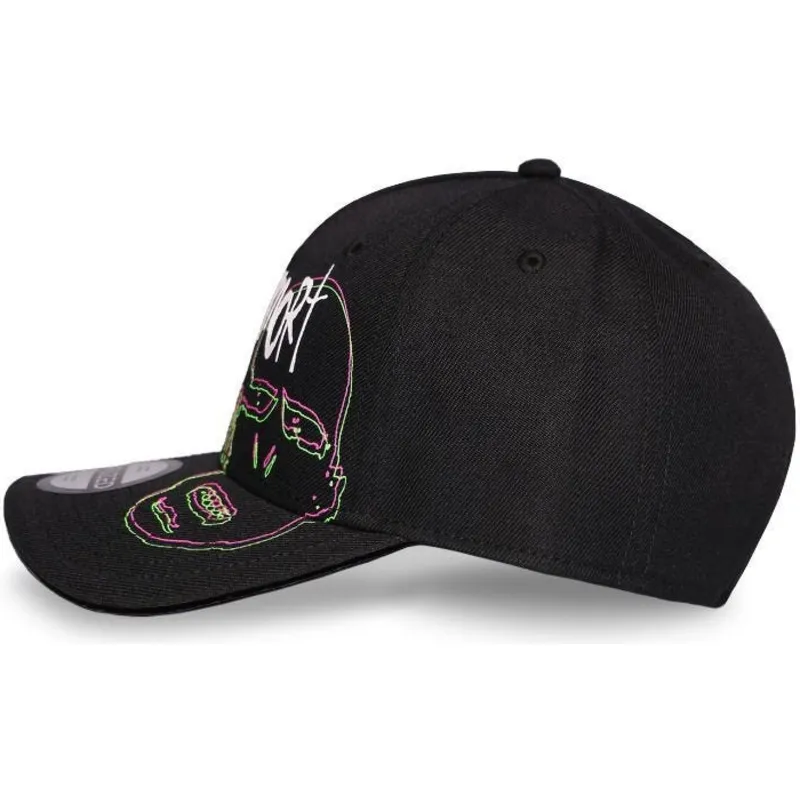 siltovka-zaoblena-cierna-snapback-wizards-unite-difuzed