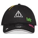 siltovka-zaoblena-cierna-nastavitelny-pre-deti-la-muerte-wizards-unite-harry-potter-difuzed